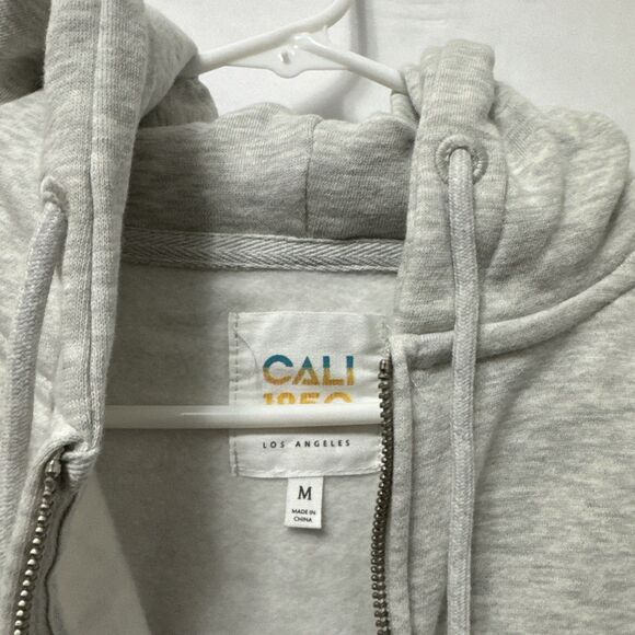 CALI 1850 Women’s Cropped Hoodie & Jogger Sweatsuit Set  Size M - Picture 5 of 16